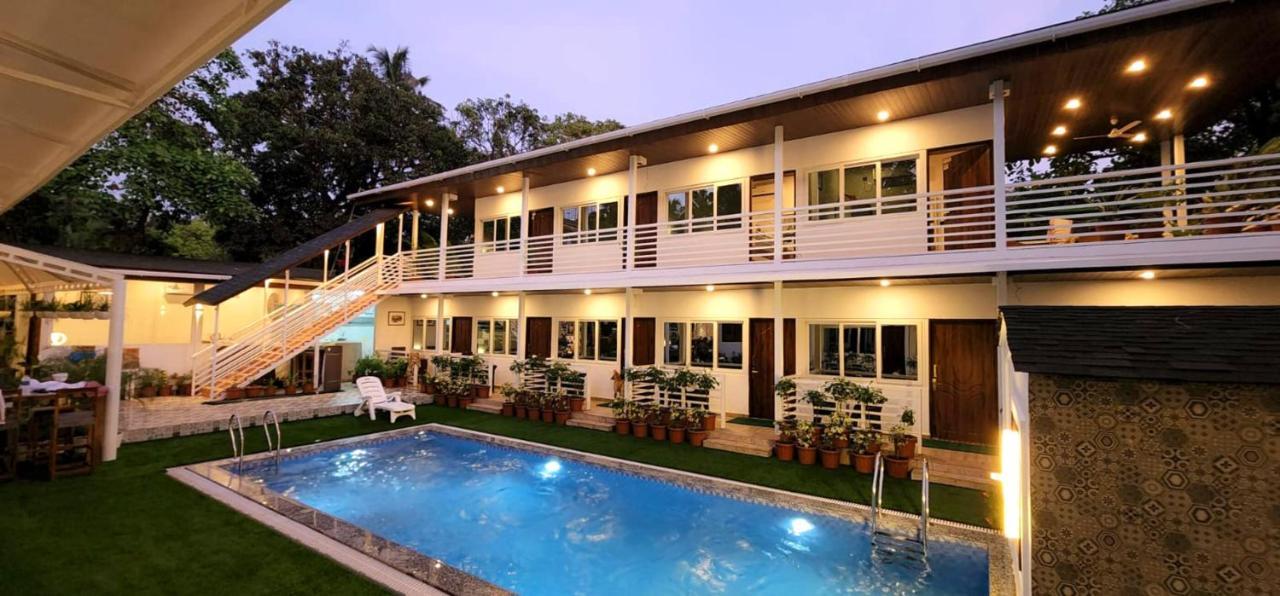 Whiteflower Cottages Vagator Exterior foto
